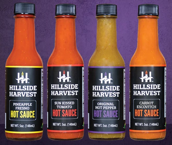 valentine's day gift for new dads: a 4 pack of hot sauces