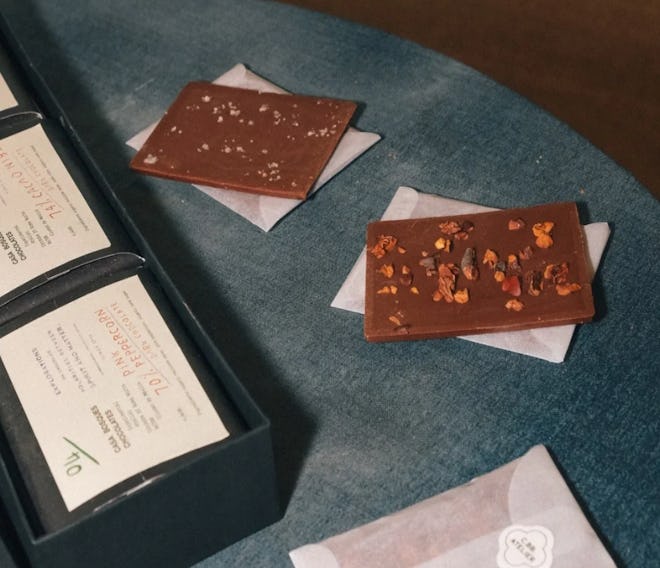 sampler from Casa Bosques Chocolates, a valentines day gift for new moms