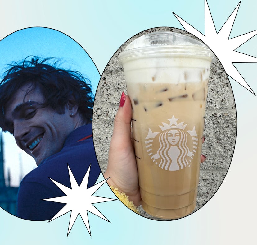 I tried the secret menu Starbucks Bath Water drink on TikTok, inspired by the 'Saltburn' scene with ...