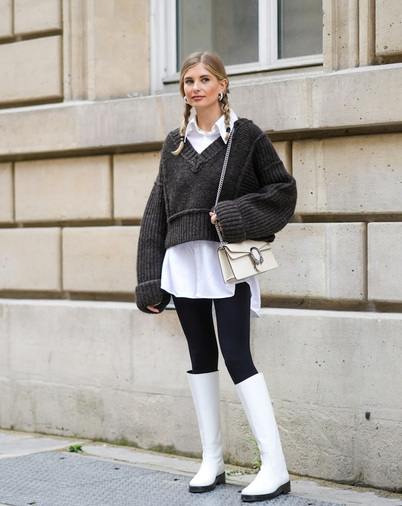 These Leggings Outfit Ideas Are My Go Tos On Cold Winter Days