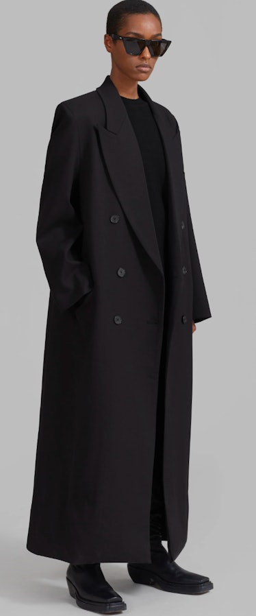long black coat
