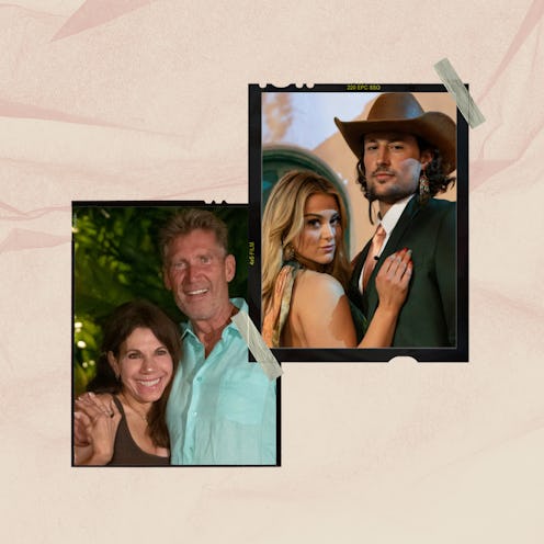 A photo of Gerry Turner and Theresa Nist collaged with a photo of Brayden Bowers and Christina Mandr...