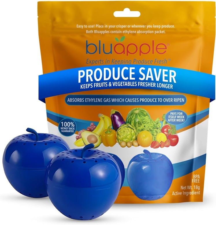 Bluapple Produce Freshness Saver Balls (2-Pack)