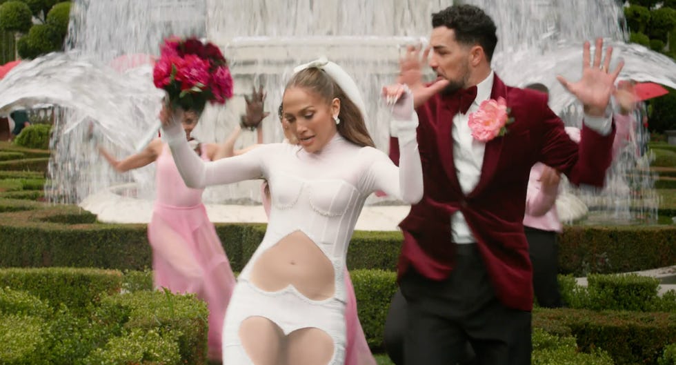 Jennifer Lopez in the &ldquo;Can&rsquo;t Get Enough&rdquo; music video.