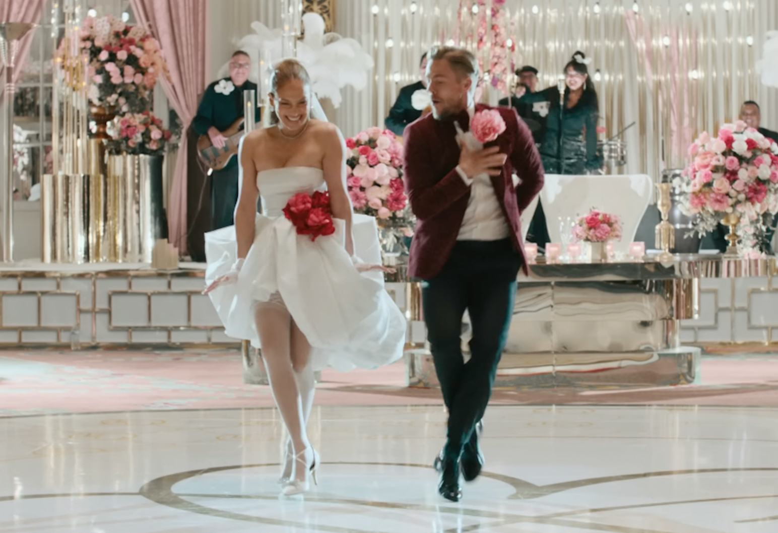 Jennifer Lopez in the &ldquo;Can&rsquo;t Get Enough&rdquo; music video.