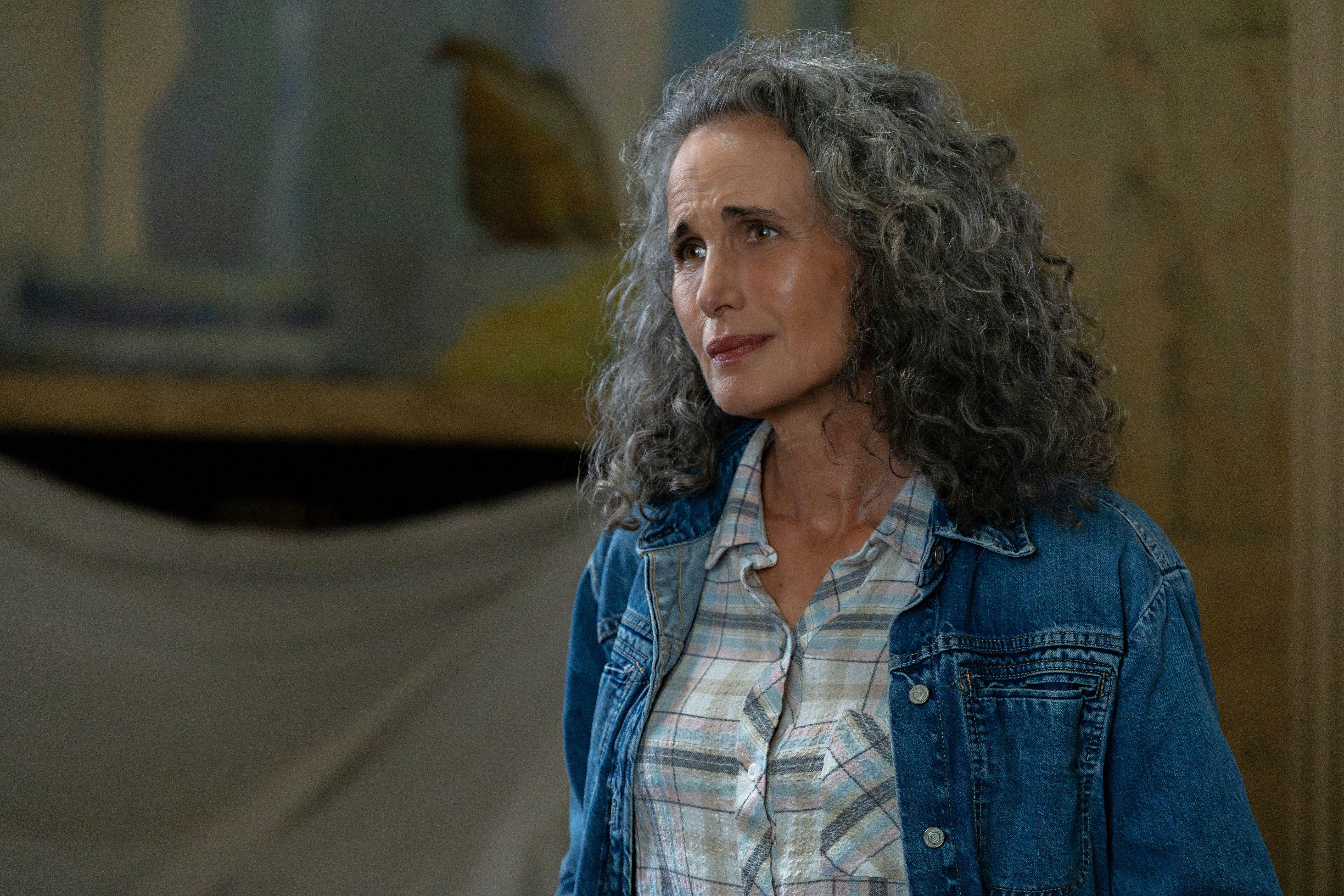 Andie MacDowell on &lsquo;The Way Home.&rsquo; Photo via Hallmark