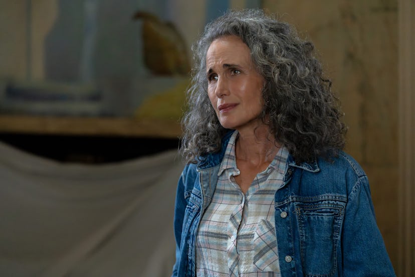 Andie MacDowell on ‘The Way Home.’ Photo via Hallmark