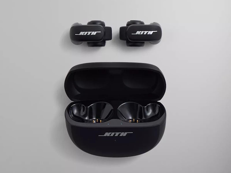 Bose and Kith branded wireless earbuds