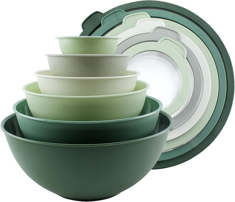 Cook With Color Nesting Mixing Bowls (12 Pieces)