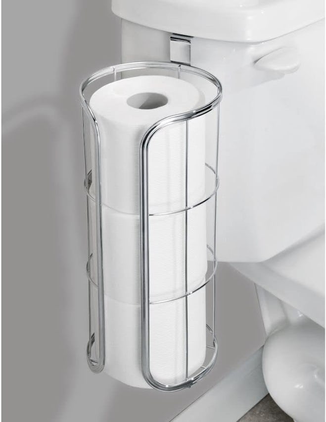 mDesign Over-Tank Toilet Paper Holder