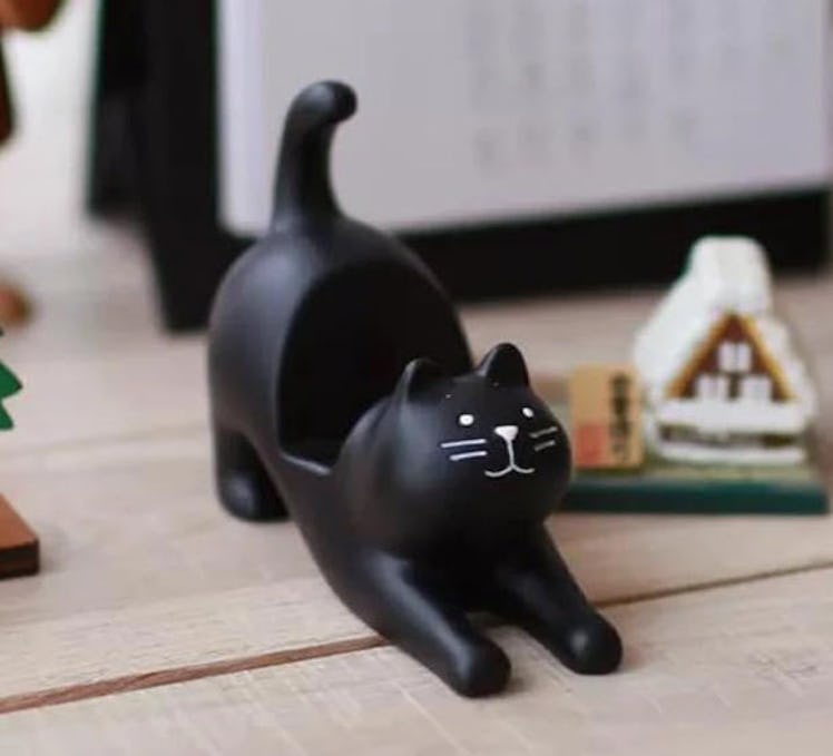 Losmanthus Black Cat Smartphone Stand