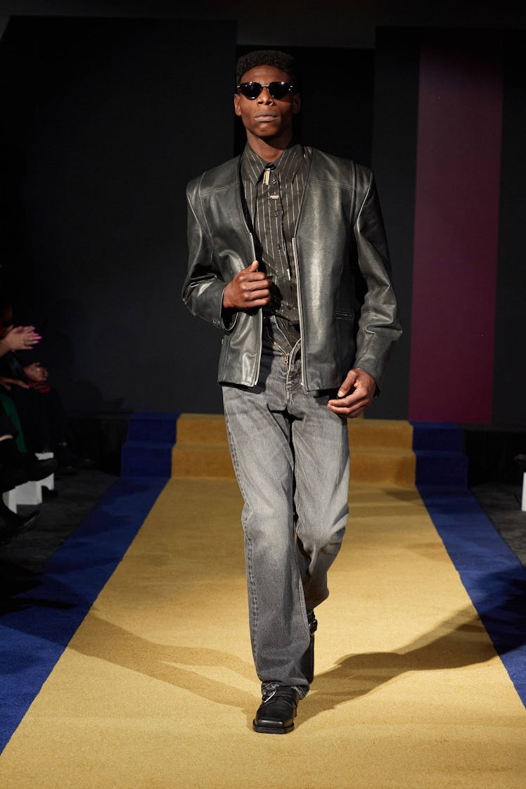 a look from martine rose men's fall 2024