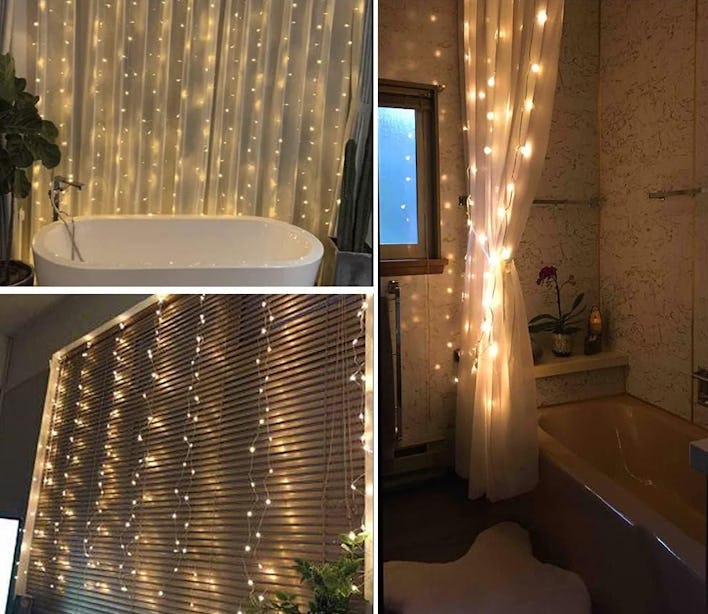 Solhice Fairy Lights for Shower Curtain