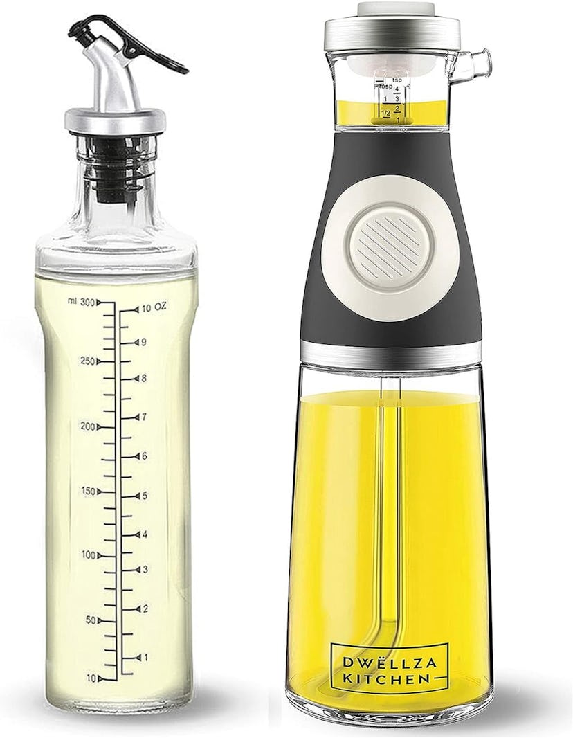 DWËLLZA KITCHEN Cooking Olive Oil Dispenser Bottles (Set of 2)