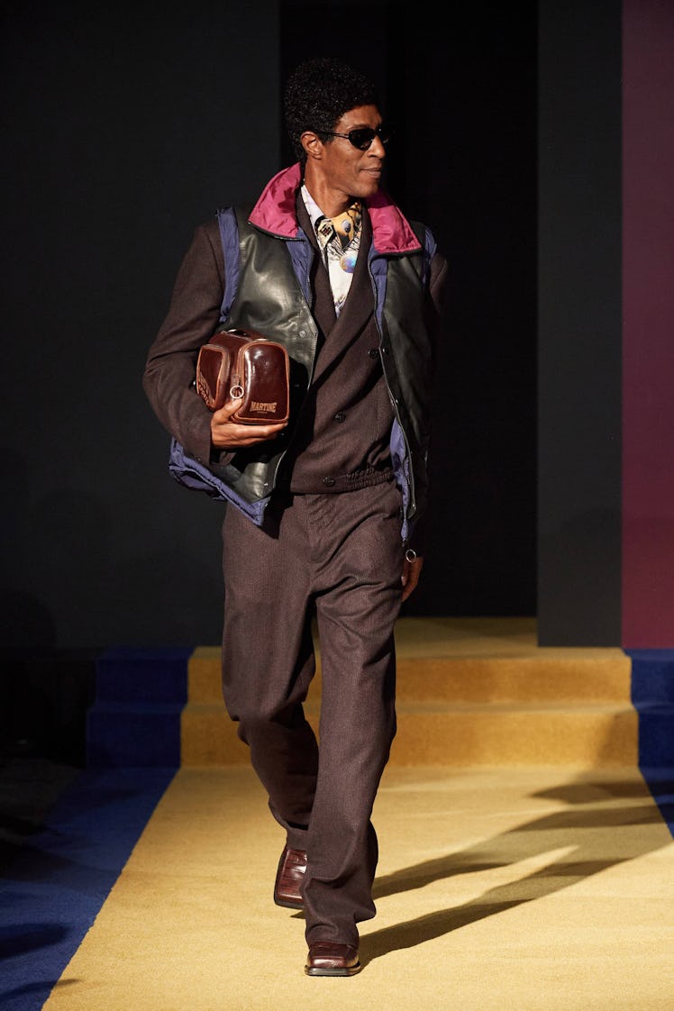 a look from martine rose men's fall 2024