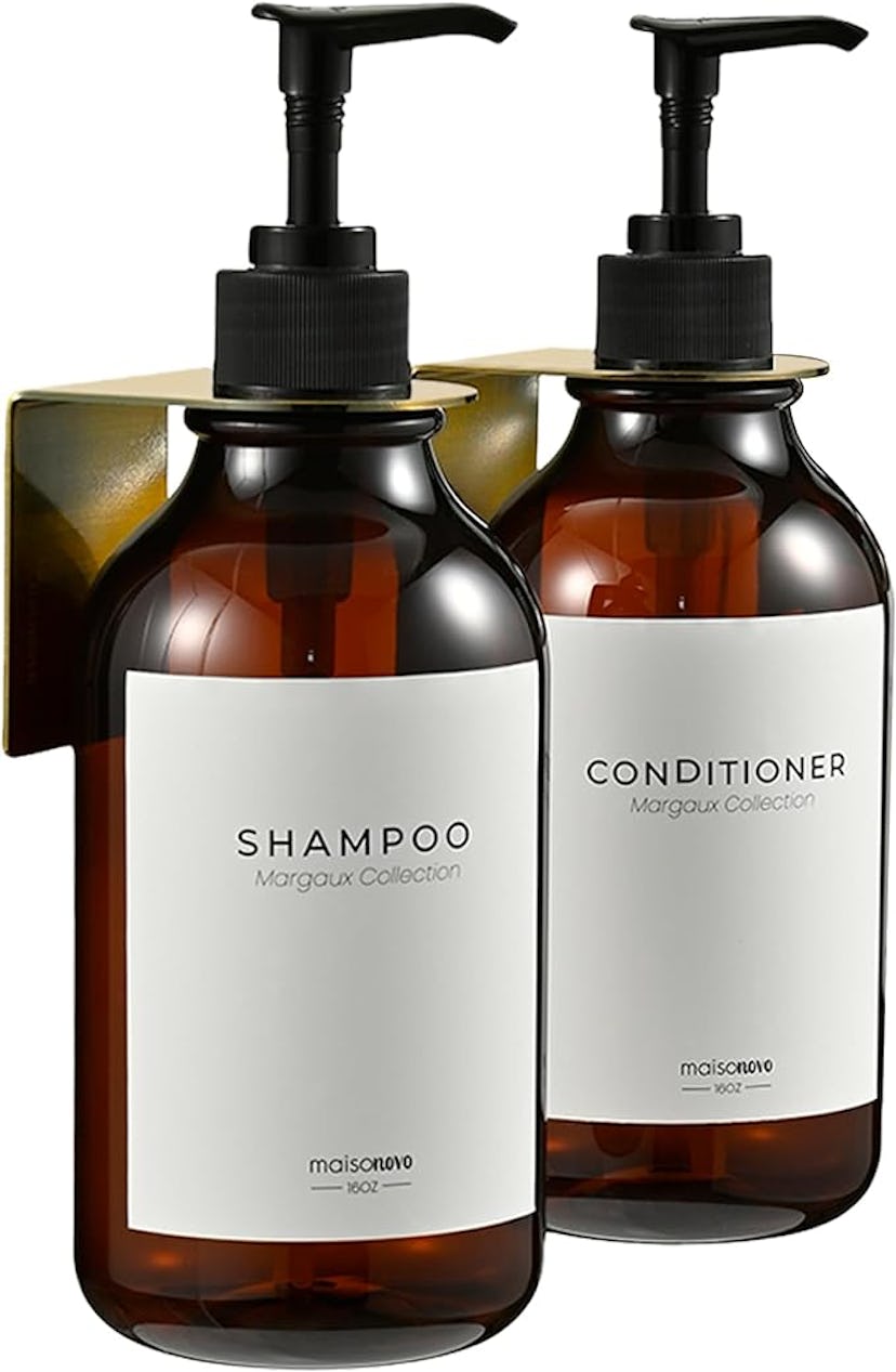 MaisoNovo Shampoo and Conditioner Dispenser (2-Pack)