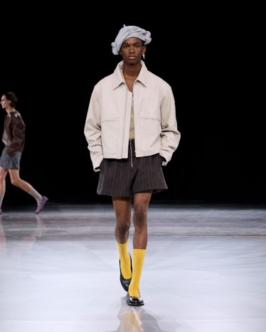 a look from dior fall 2024 men's collection