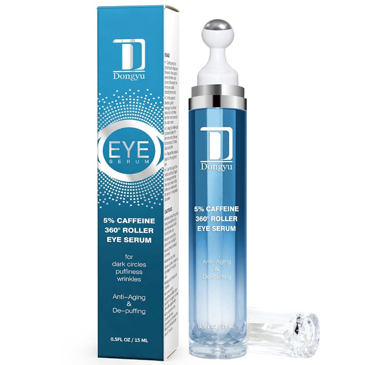 Dongyu 5% Caffeine Eye Serum and Under Eye Roller