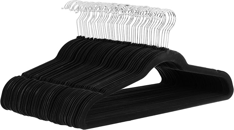 Amazon Basics Velvet Clothes Hangers (50-Pack)