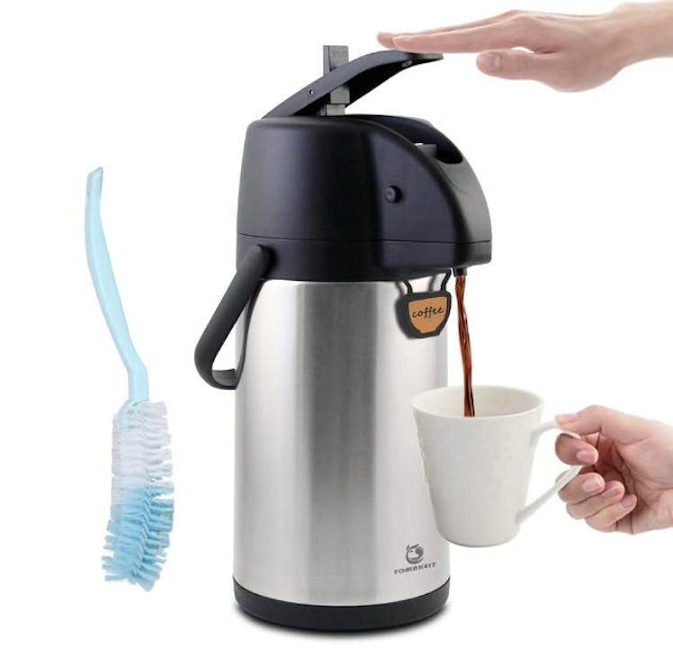 TOMAKEIT Airpot Coffee Carafe