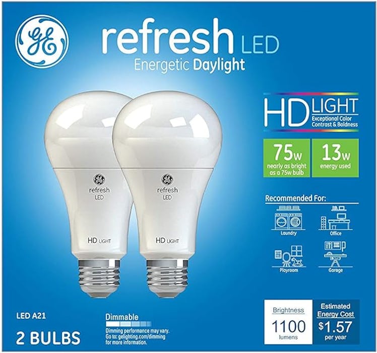 GE Refresh LED 40-Watt Light Bulbs (2-Pack)