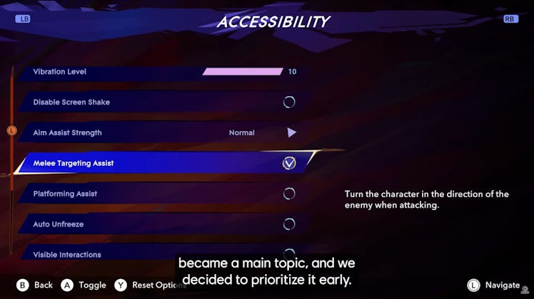 The Lost Crown’s bevy of accessibility offerings like customizable controls, subtitles, and multiple...