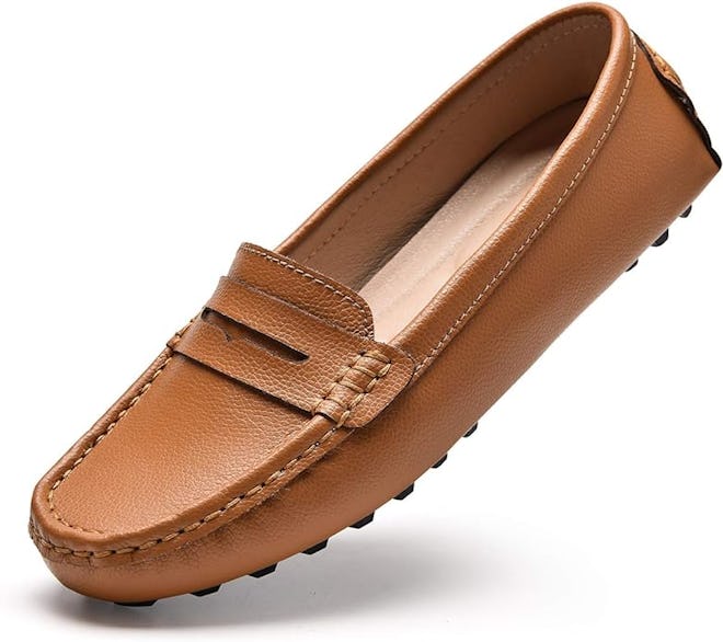 BEAUSEEN Leather Loafers