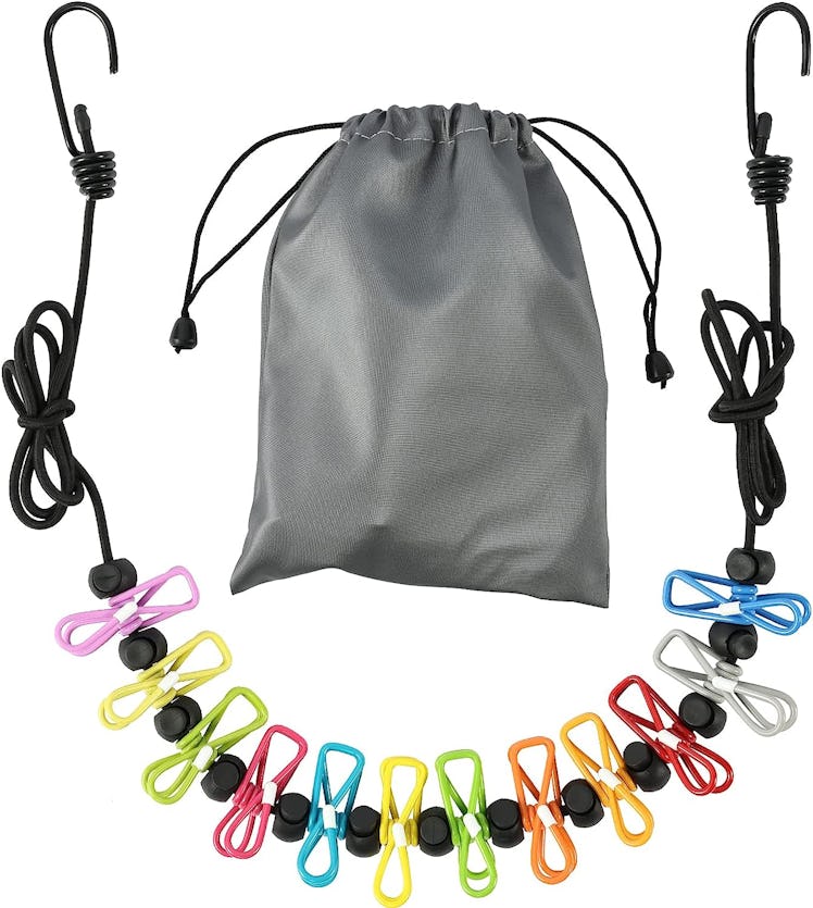 HONGYUTAI Retractable Portable Clothesline