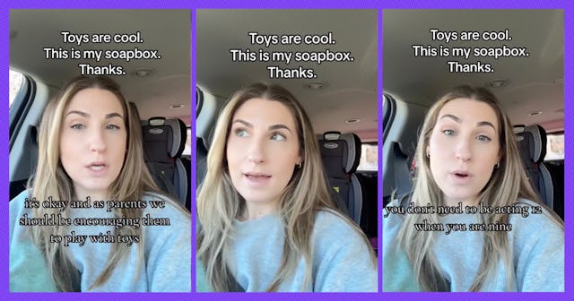 A mom wonders out loud when kids as young as 3rd grade stopped playing with toys and started having ...