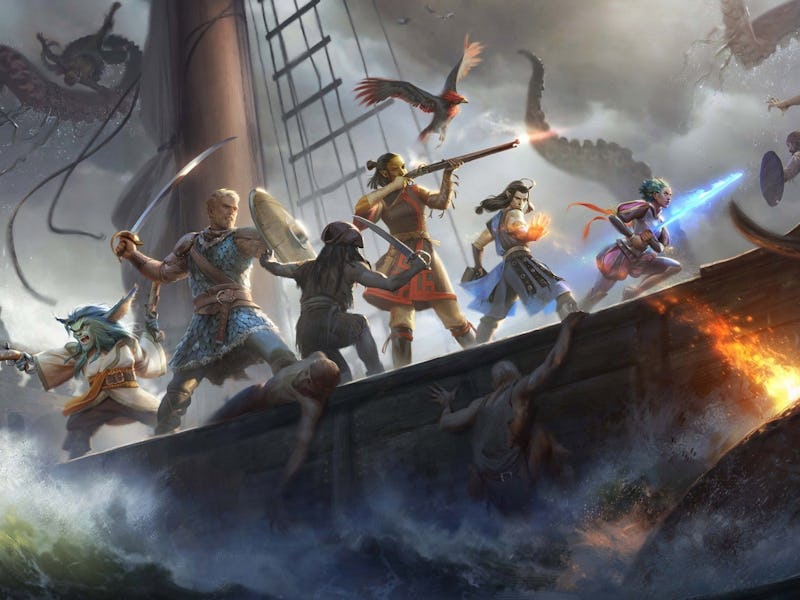 key art from Pillars of Eternity 2: Deadire