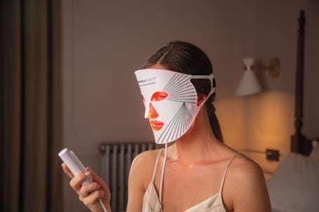 This LED mask is part of the 2024 Golden Globes gift bag. 