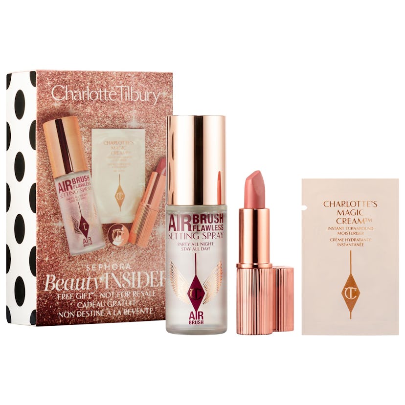 One of the Sephora birthday gift offerings for 2024 is a Charlotte Tilbury makeup set.