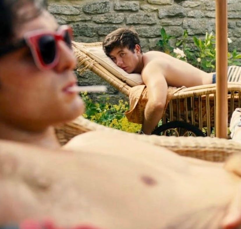 Jacob Elordi and Barry Keoghan in 'Saltburn'