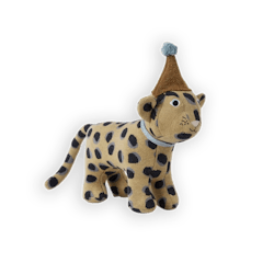 Baby Elvis Leopard Cushion