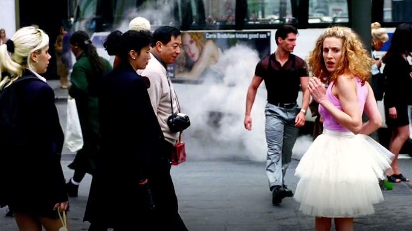 Sarah Jessica Parker wore a tutu as Carrie in the 'Sex and the City' credits that became iconic and ...
