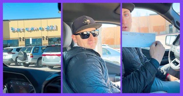 This mom hacked the children's clothing resale system by sending her husband in to sell the clothes ...