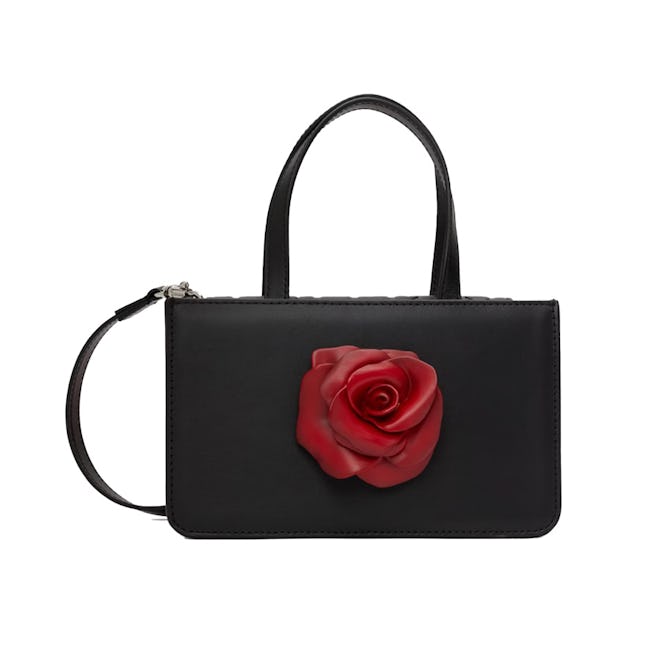 Black Small Rose Bag