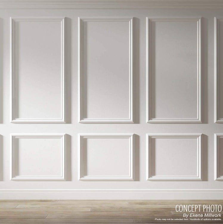 Ekena Millwork Ashford Molded Classic Wainscot Wall Panel