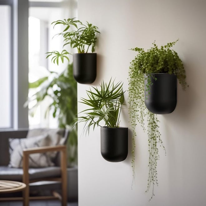 LA JOLIE MUSE Hanging Wall Planters (2-Pack)