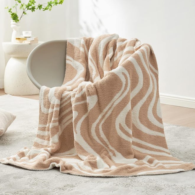 Snuggle Sac Plush Throw Blanket