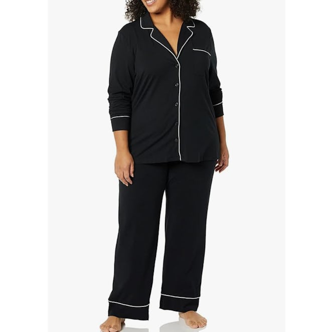 Amazon Essentials Women's Cotton Modal Pajama Set