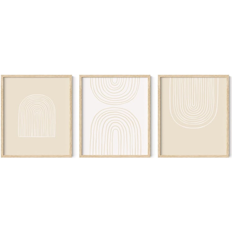 HAUS AND HUES Framed Wall Decor (3-Pack)