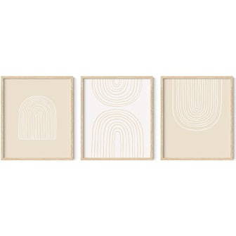 HAUS AND HUES Framed Wall Decor (3-Pack)