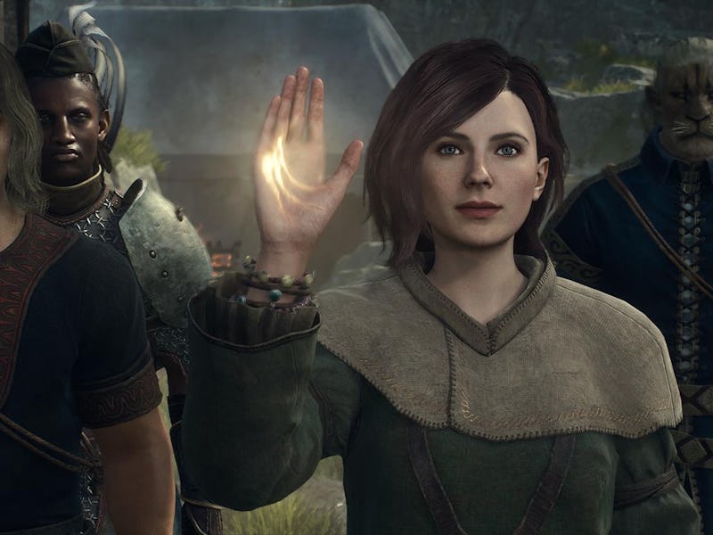 Dragon's Dogma 2 protagonist and pawns.