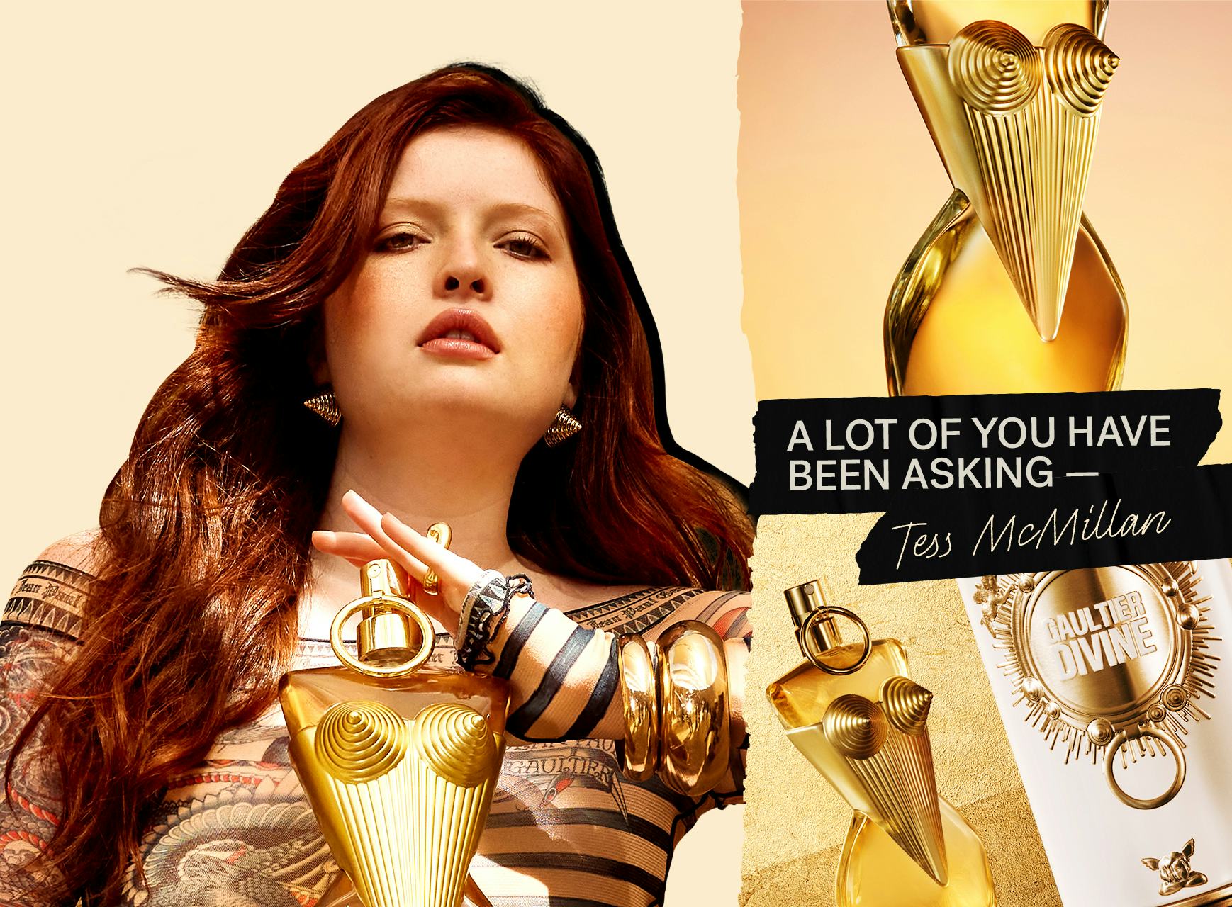 Tess McMillan Gaultier Divine Fragrance Interview