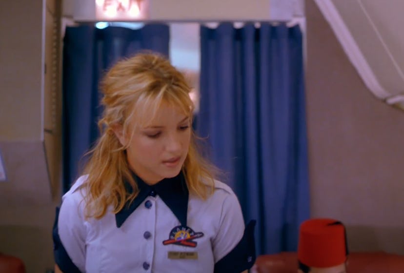 Britney Spears in the forgotten Disney Channel movie Longshot.