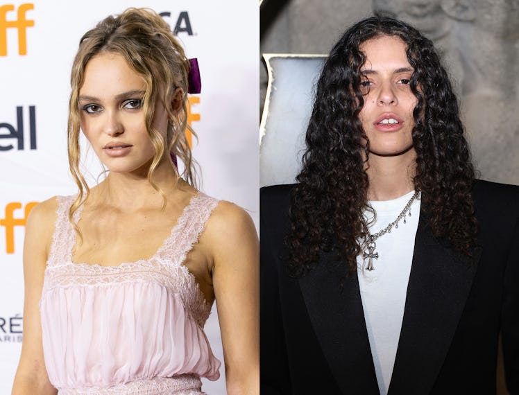 Lily-Rose Depp and 070 Shake.