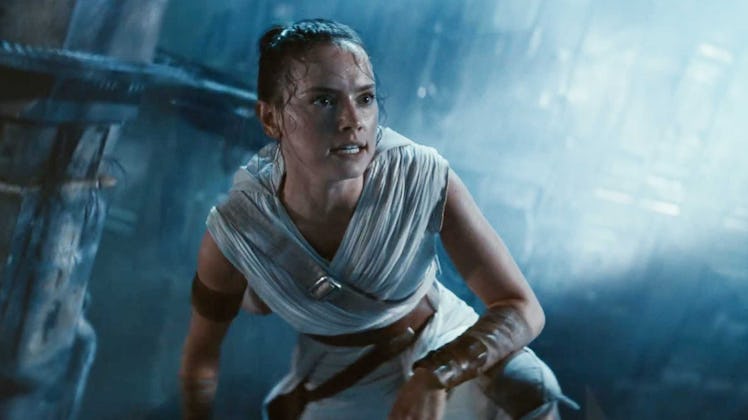 Daisy Ridley, pictured in Star Wars Episode IX — The Rise of Skywalker