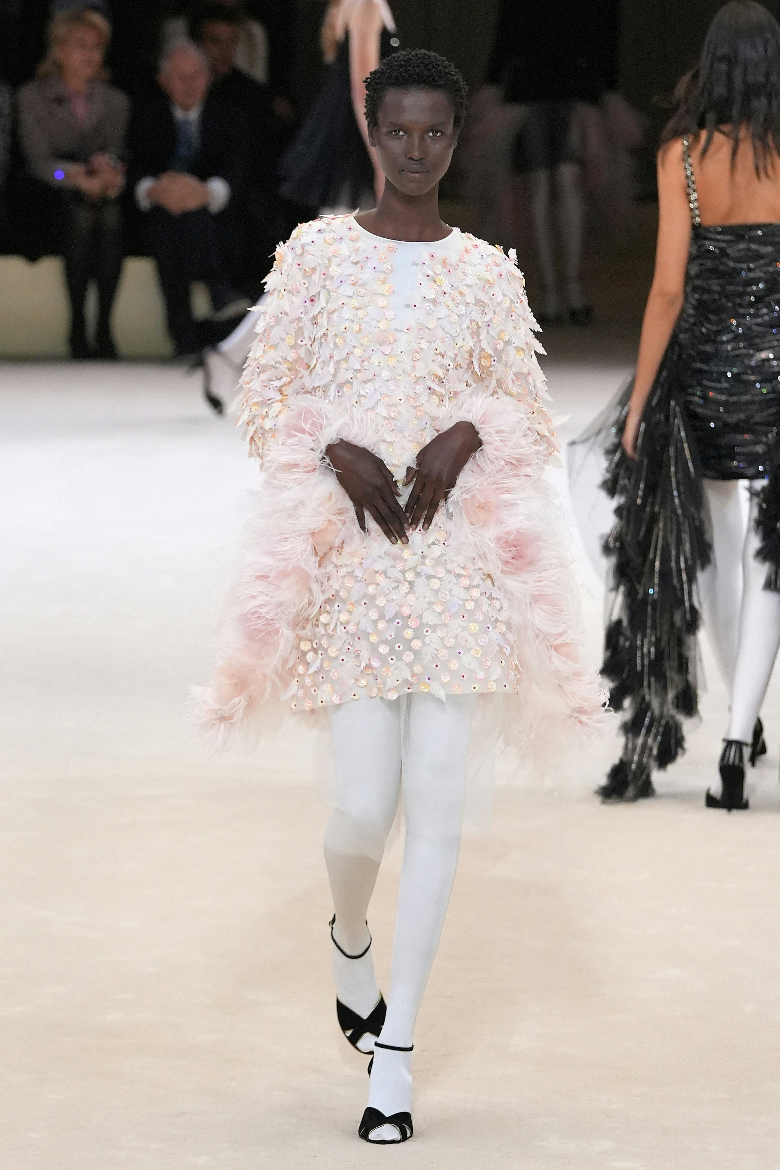 Chanel runway dress hotsell