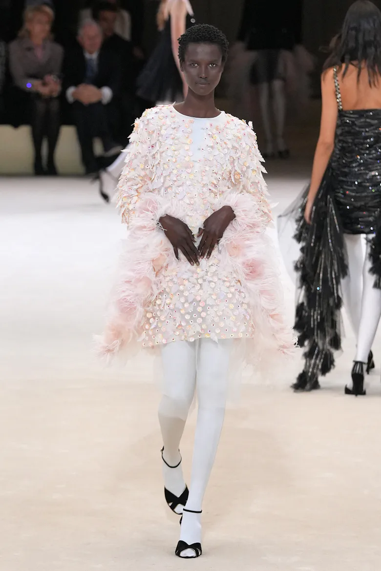 chanel evening dresses 2024 Celebrities Embraced Chanel-Isms at the Brand's Fall 2024 Haute Couture Show